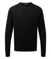PR692 Premier Cotton Rich Crew Neck Sweater Black colour image